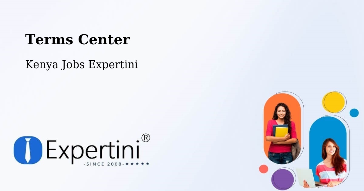 Terms of Service – Kapenguria - Kenya Jobs Expertini